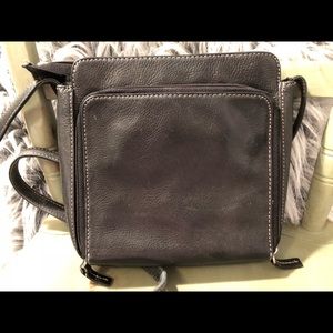 Fossil black leather Purse